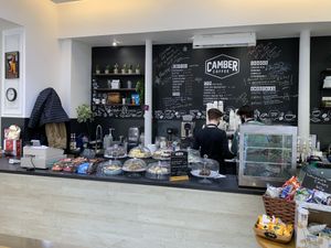 New downstairs cafe  at Camber Coffee in Newcastle Upon Tyne