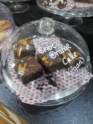 Choc Orange Cake (Vegan!). at Camber Coffee in Newcastle Upon Tyne