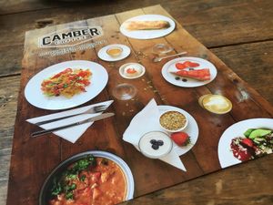 Flyer  at Camber Coffee in Newcastle Upon Tyne