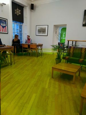 bikes at Camber Coffee in Newcastle Upon Tyne