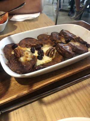 Sweet potato with cheese, pecans and cranberries. One of my favourite starts. Extremely tasty  at MiaCucina - Xinyi in Taipei