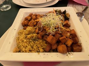Buddha bowl  at Chef Momo in Cartagena
