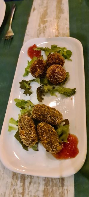 Croquettes at Chef Momo in Cartagena