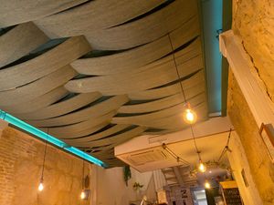 Déco un peu recherché, mi rustique, mi moderne at Chef Momo in Cartagena