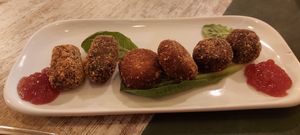 Croquettas at Chef Momo in Cartagena