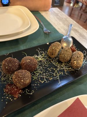 Croquettes  at Chef Momo in Cartagena