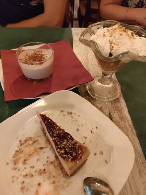Puddings! Sorry I forgot to take photos of mains. at Chef Momo in Cartagena