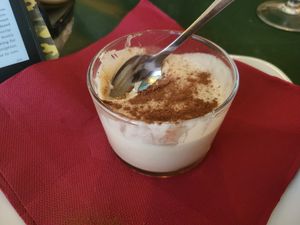 Vegan Tiramisu at Chef Momo in Cartagena