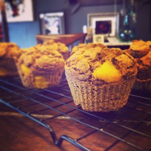 Sweet Potato orange vegan muffin at Wicked Fitness Healthy Kitchen in Myrtle Beach