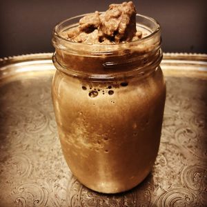 Cafe mocha smoothie at Wicked Fitness Healthy Kitchen in Myrtle Beach