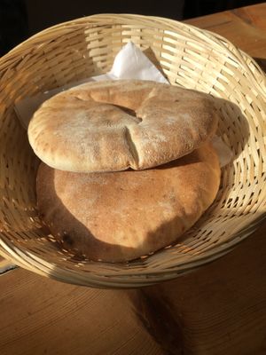 Such yummy warm bread at Green Lab in Montpellier