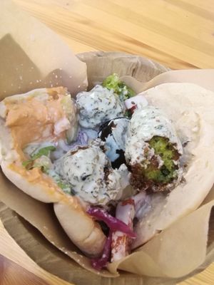 red kiss at Green Lab in Montpellier