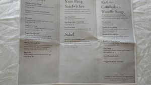 take put menu at The Soup Spoon in Rochester