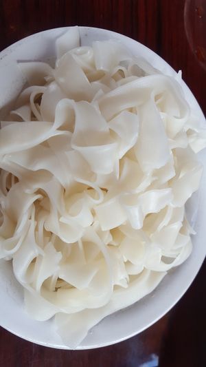 Rice noodles at Thai House in Eureka Springs