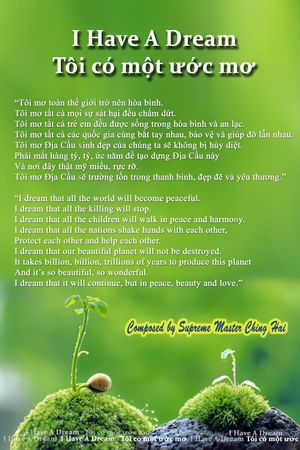 I have a dream at Loving Hut - Ba Dinh in Hanoi