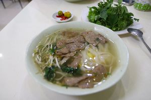 pho at Loving Hut - Ba Dinh in Hanoi