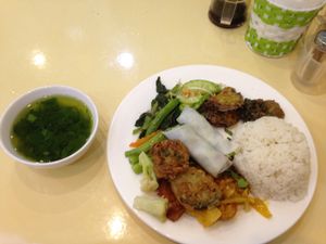 Set menu at Loving Hut - Ba Dinh in Hanoi