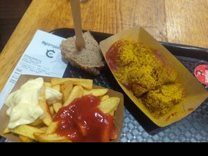 Vegan Menü at My Currywurst in Heidelberg