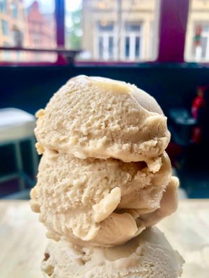 Salted caramel and peanut butter  at Ginger's Comfort Emporium in Manchester