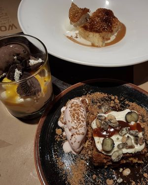 Postres at Bascook in Bilbao