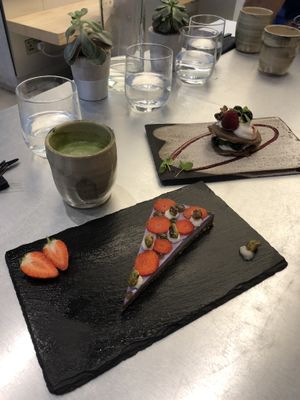 Desertsss at Essence Cuisine in East London