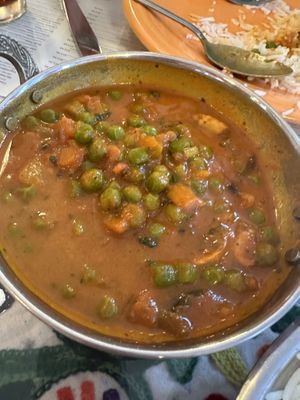 Mushroom mater  at Taste of India  in Staunton