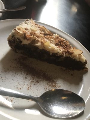 Carrot cake at Santo Cafe in Guanajuato