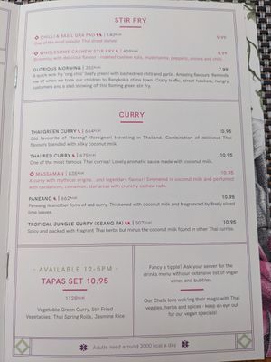  at Giggling Squid in Reigate