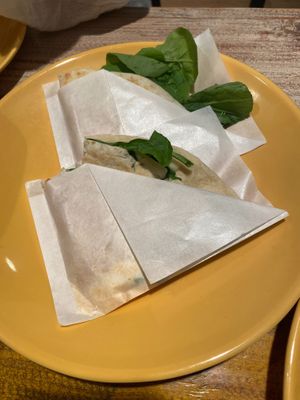 Rucola quesadilla at Dos Tacos - Gwanak in Seoul