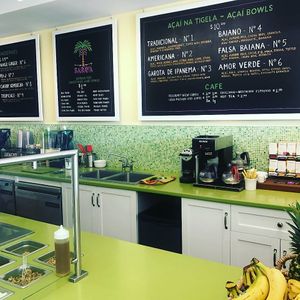 The menu at Sarava in Wilton Manors