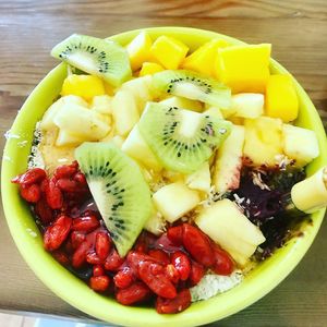 One of their amazing Acai Bowls at Sarava in Wilton Manors