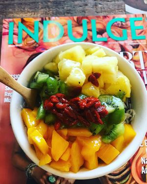 Açaí bowl at Sarava in Wilton Manors