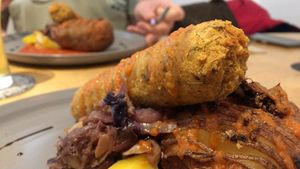 Dish of the day  at MU-Food in Geneva