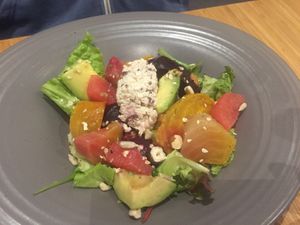 Salad at MU-Food in Geneva