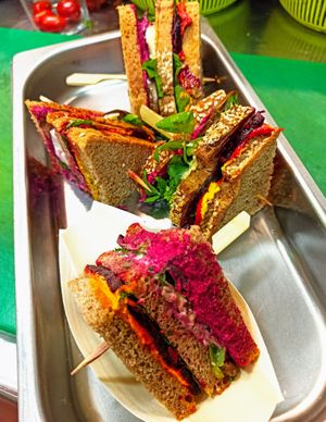 Club sandwich at Tapas del Huerto in Tenerife