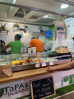 Staff at work at Tapas del Huerto in Tenerife