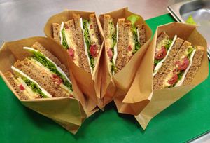 Fantastic veg sandwiches at Tapas del Huerto in Tenerife