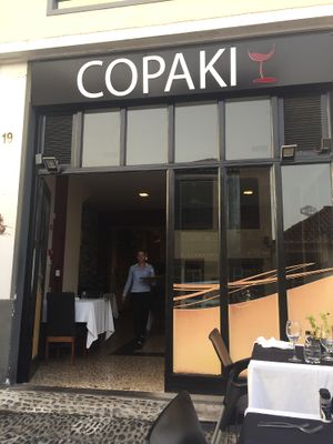 The restaurant at The Town in Funchal