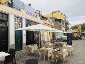 From outside at The Town in Funchal