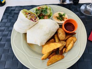 Vegan Fajita at The Town in Funchal