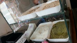 Topping choices at Stixberry in Split