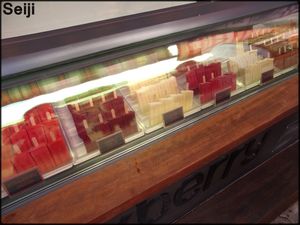 Frozen smoothies on a stick at Stixberry in Split