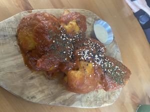 cauliflower wings😻 at El Grifo in Caguas