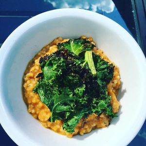 savory oats at Oat Shop in Somerville