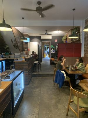 Inside at The Merri in Preston