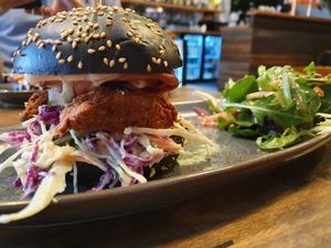 Southern fried chik'n at The Merri in Preston