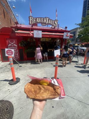 Delicious!   at BeaverTails in Ottawa
