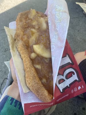 Apple pie   at BeaverTails in Ottawa
