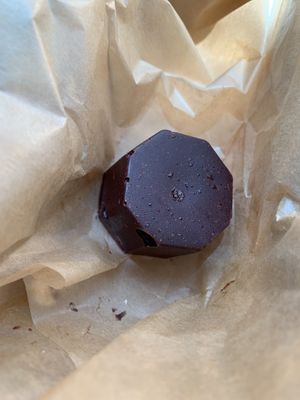 Raw Aztec chocolate  at The Local Grocer in North Conway