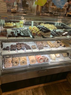 Most of the display is vegan  at The Local Grocer in North Conway